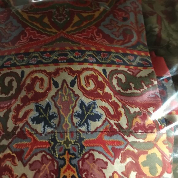 Ralph Lauren Gallahad + Randolph Sheet Set Queen New in package HTF baroque - Picture 2 of 3